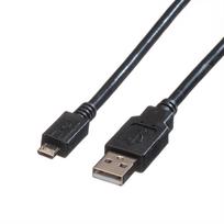 Kabelis USB Roline USB-A - 1.8 m Juodas (11.02.8752)
