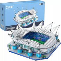 CaDA Etihad Stadium Manchester City konstruktorius 4473 detalės C66022W didelis + LED