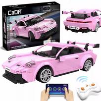 CaDA konstruktoriaus rinkinys sportinis automobilis Legend Sport rožinis RC Dual Mode 280 det.