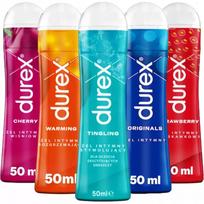 Durex rinkinys 5x modeliai INTYMUS GELIS STIMULIUOJANTIS DIDINANTIS POJŪČIUS MIX PLAY