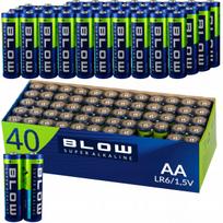 40x šarminių baterijų rinkinys BLOW AA LR6 R6
