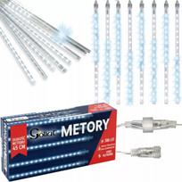 Krintantys meteorai, varvekliai 288 LED IP44, išorinis kalėdinis apšvietimas