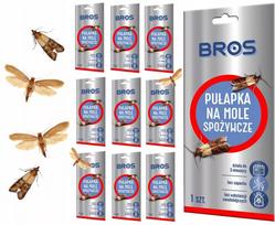 BROS maisto kandžių gaudyklė, lipni, veikia iki 3 mėnesių, bekvapė – 10 vnt.