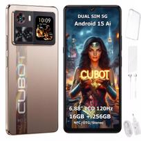 Išmanusis telefonas Cubot X100 5G Dual SIM 8/256GB Android 15 su dviem ekranais + dėklas