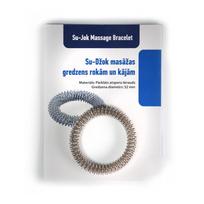 Masažinis žiedas rankoms ir kojoms Su Džok (Su Jok), skersmuo 5,2 cm
