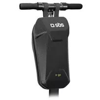 Vandeniui atsparus „E-Go“ kietas krepšys, skirtas elektriniam paspirtukui / dviračiui 2 l, „SBS Black“.