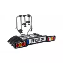 Autobagažinė Peruzzo Siena 4 dviračiam ant grąžulo (plienas, atlenkiama)