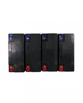 Elektrinio Motorolerio Švino baterijų komplektas, 12V 20AH (4 vnt. - 48V)