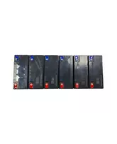 Elektrinio Motorolerio Švino baterijų komplektas, 12V 20AH (6 vnt. - 72V)