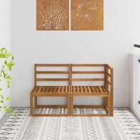 Lauko vidurinė ir kampinė sofa 2 Vienetas Natūrali