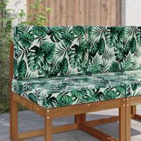 Lauko sofa pagalvėlė 2 pcs Lapų raštas Poliesteris