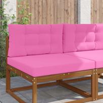 Lauko sofa pagalvėlė 2 pcs Rožinė Poliesteris