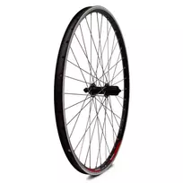 Galinis ratas 27,5" // 36H, V-brake // kasetė, greitveržlė, aliuminis, kniedytas