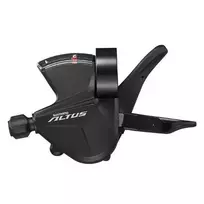 Pavarų rankenėlė Shimano ALTUS SL-M2010-2L // Rapidfire Plus, 2-speed, su optiniu ekranu