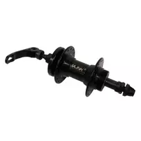 Galinė stebulė U-Link GL-B10R-QS // 32H, diskiniams 6 varžt., užsuk, 135 mm, su QR (juoda)