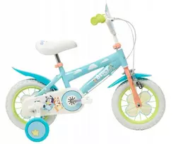 TOIMSA Bluey 12" vaikiškas dviratis Mėlynos ir laimo žalios spalvos