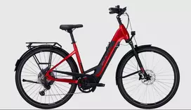 Dviratis 28 elektrinis Bulls Lacuba EVO 11 555Wh wave 11g raudonas - s