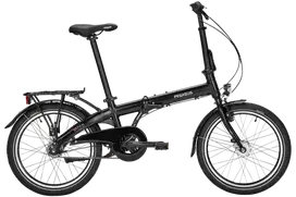Dviratis 20" Pegasus sulankstomas Alu D7A Low 7-G juoda/chrom