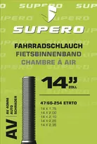 Fotoaparatas 14" Supero Ventil: Schrader / AV 47/60 - 254