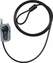Spyna Abus trosinė-kodinė Combiloop 205/200 BK