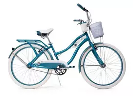 Huffy Duluxe Cruiser Moteriškas dviratis, 26", Smaragdas