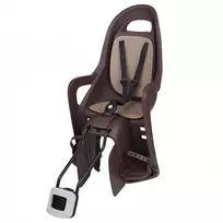 Dviračio kėdutė Polisport Groovy 29" ant rėmo (ruda)