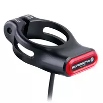 Balnelio stovo apkaba ir galinis žibintas Supernova TL3 Mini 12V // 31,6 mm