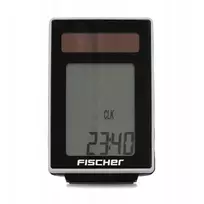 Dviračio kompiuteris FISCHER Solar // 22 funkcijų, belaidis, su saulės baterija