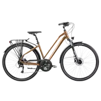 Women's bicycle ROMET Gazela 6, brown-black (L)