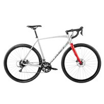 Gravel bike ROMET Aspre 1, silver-red (M)