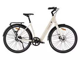 Dviratis 28" elektrinis Luna NEO unisex kreminis