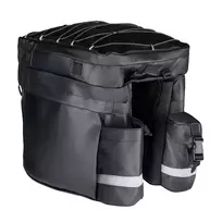 Dviračio krepšiai ant bagažinės FORCE Adventure // 35L (juodas)