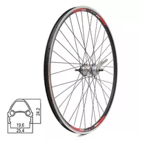 Galinis ratas Sunstart 28/29" // V-Brake + kojinis stabdis, 36H, 3 vidinės pavaros, dvigubas ratlankis, be kniedžių, veržlė, aliuminis