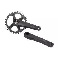 Priekinis žvaigždžių blokas Shimano GRX FC-RX610 Gravel // 170 mm, 40T // 1 x 12-speed