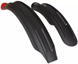 Skydelių komplektas Simpla Kido Chopper SDS 20" black/red