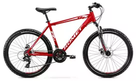 Dviratis Romet Rambler R6.2 26" 2022 red-white-17" / M