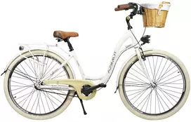 Dviratis AZIMUT Sarema ALU 28" 3-speed 2025 light cream shiny