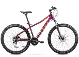 Dviratis Romet Jolene 7.2 2025 purple-orange-19" / L