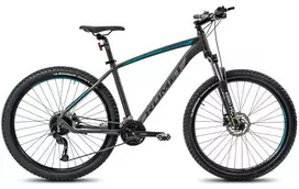 Dviratis Romet Rambler R7.4 2025 grafito-sidabro-turkio-18" / M