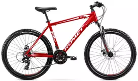 Dviratis Romet Rambler R6.2 2025 red-white-grey-19" / L