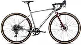 Dviratis Romet Boreas 2 2025 bright graphite-bordo-56 cm / XL