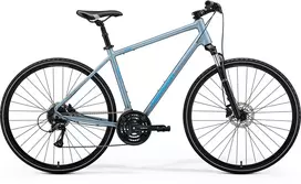 Dviratis Merida Crossway 20 III1 silk steel blue(blue)-47 cm / S