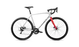 Dviratis Romet Aspre 1 2025 silver-red-58 cm / XL