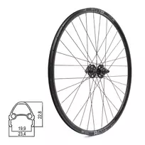 Priekinis ratas DT SWISS R470db 28/29" // diskiniams stabdžiams 6 varžtų, 32H, QR, dvigubas, be kniedžių, aliuminis