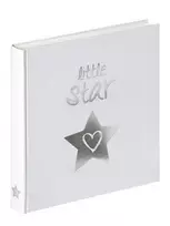 Albumas  WALTHER UK-206 Little Star white 28X30,5 cm|50psl |balti lapai |kampučiai/lipdukai | knyginio rišimo
