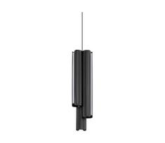 Ideal Lux - Dimeriuojamas pakabinamas LED šviestuvas ant laido DORICA 3xLED/9W/230V CRI 90 skersmuo 9,5 cm juodas