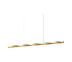 Ideal Lux - LED dimeriuojama liustra ant laido DORICA LED/35W/230V CRI 90 140 cm auksinė
