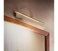 Ideal Lux - LED paveikslų šviestuvas BOW LED/8W/230V 76 cm CRI 90 žalvarinis
