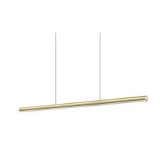 Ideal Lux - reguliuojamas LED pakabinamas šviestuvas ant kabelio DORICA LED/35W/230V CRI 90 140 cm žalvarinis