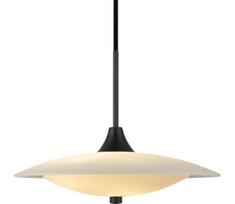 Halo Design 991300 - Pakabinamas šviestuvas ant laido BARONI 2xG9/18W/230V Ø 40 cm baltas/juodas